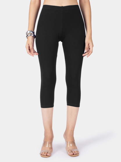 LA PARA - Women Capri Leggings (3/4th)