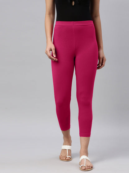 Women Capri Leggings (3/4th) - Rani Rose