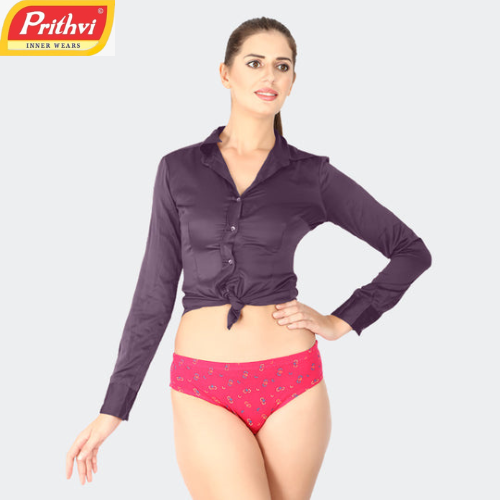 Panties - Flower Print - Prithvi