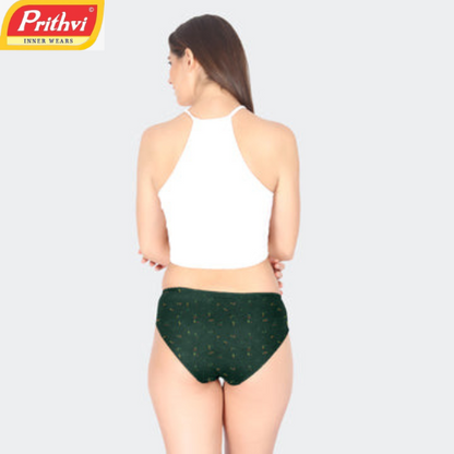 Panties - Flower Print - Prithvi