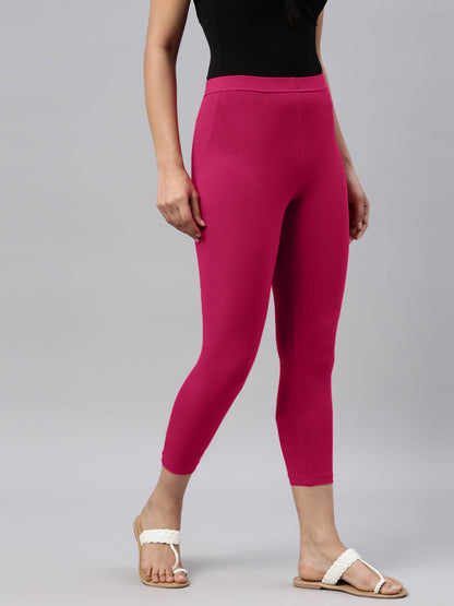 Women Capri Leggings (3/4th) - Rani Rose