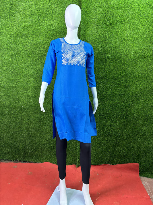 Women Plain Kurti