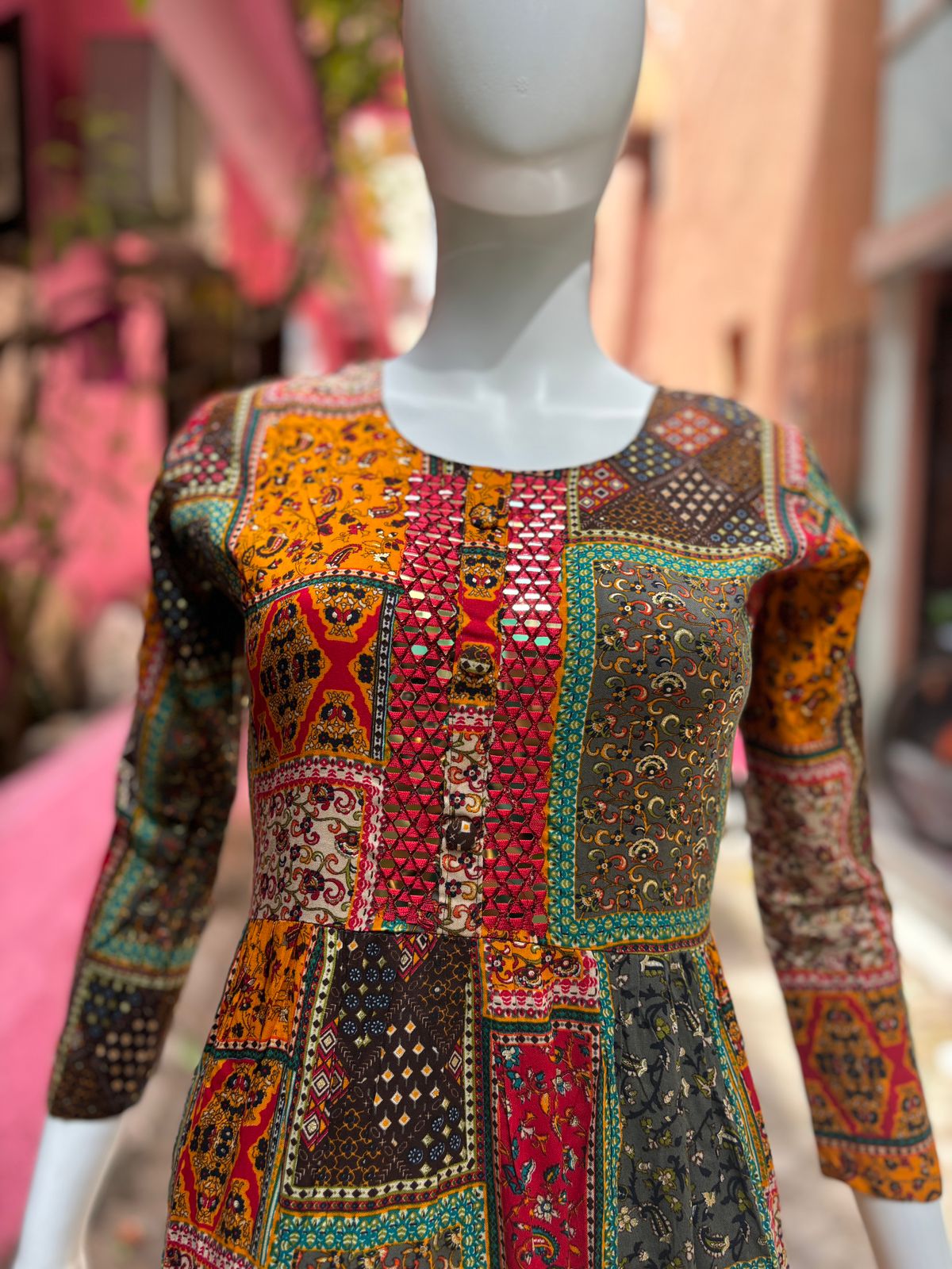 Women Rajasthan Designed  Kurti